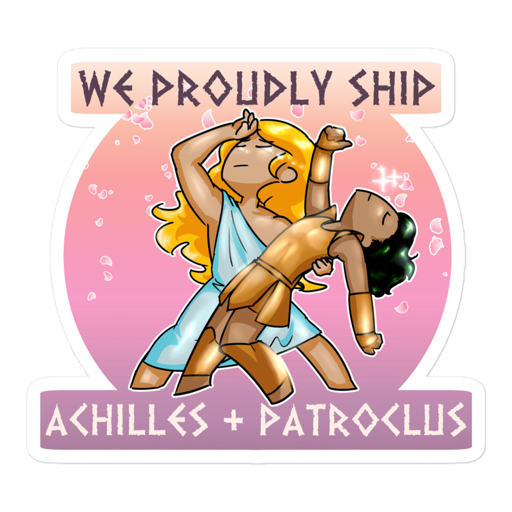Achilles + Patroclus Sticker