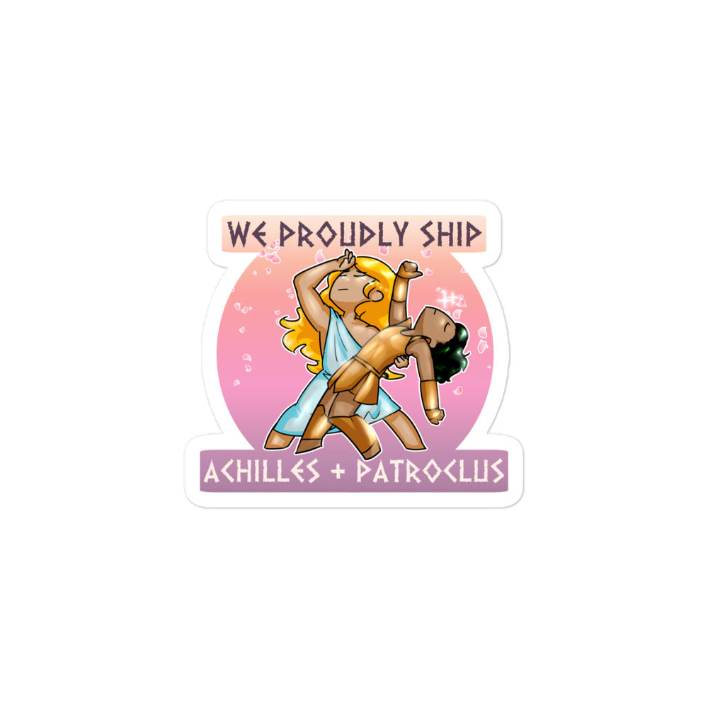 Achilles + Patroclus Sticker