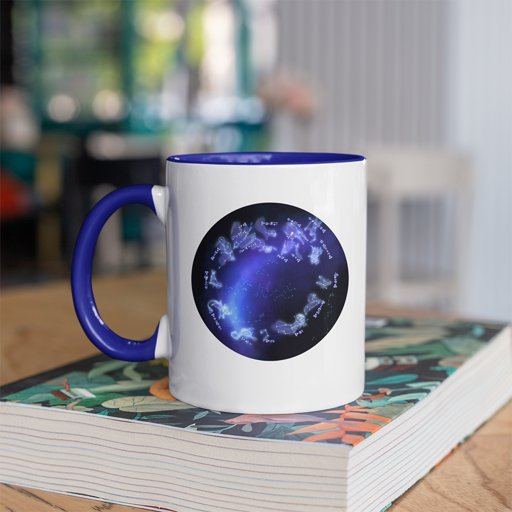 Babylonian Zodiac Accent Mug