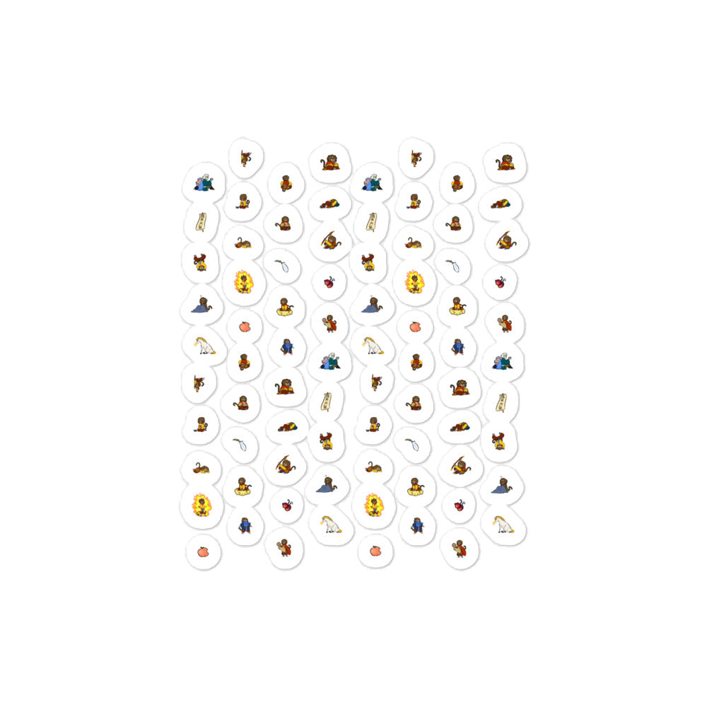 Barrel of Even More Monkeys Sticker Sheet