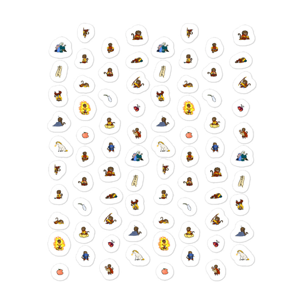 Barrel of Even More Monkeys Sticker Sheet