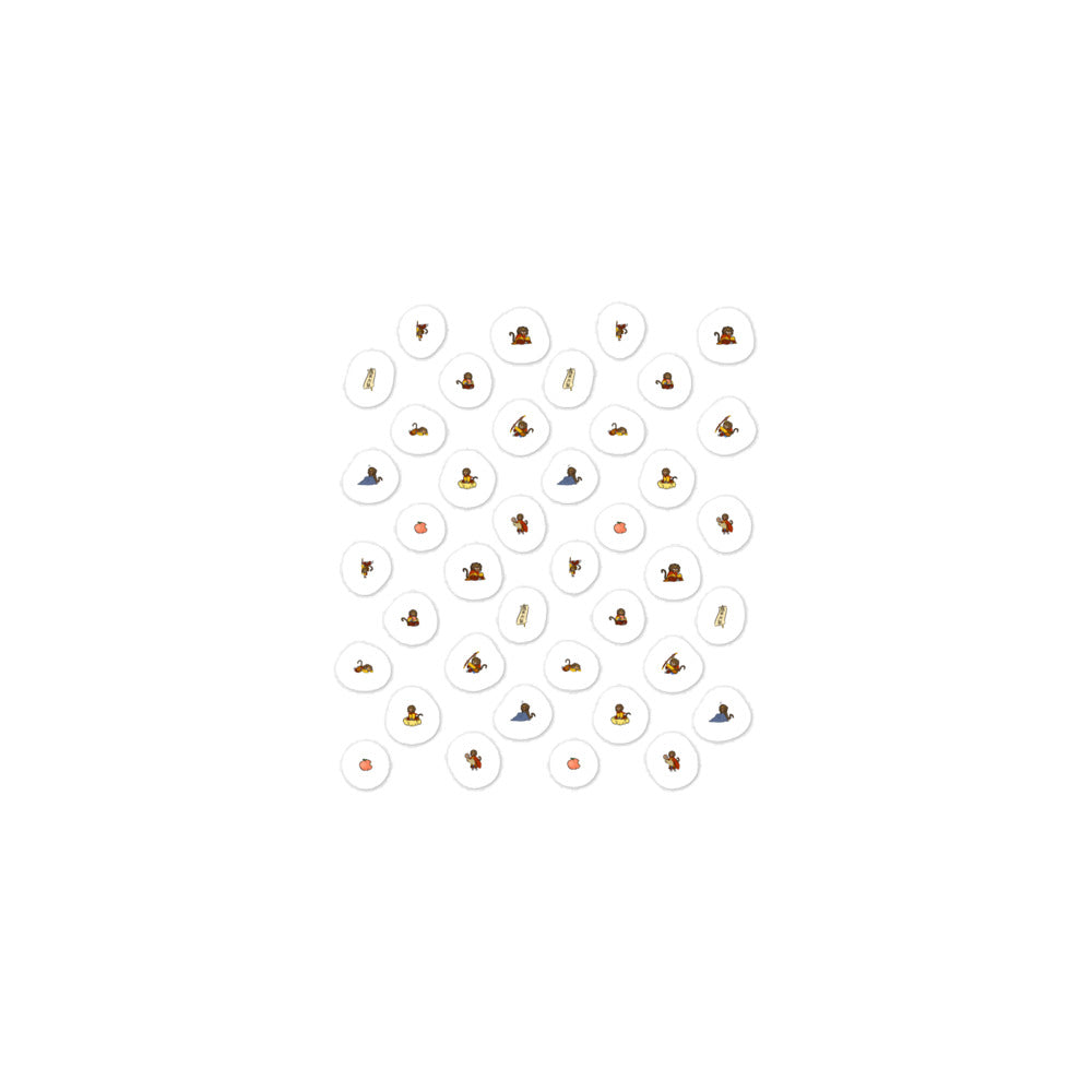 Barrel of Monkeys Sticker Sheet