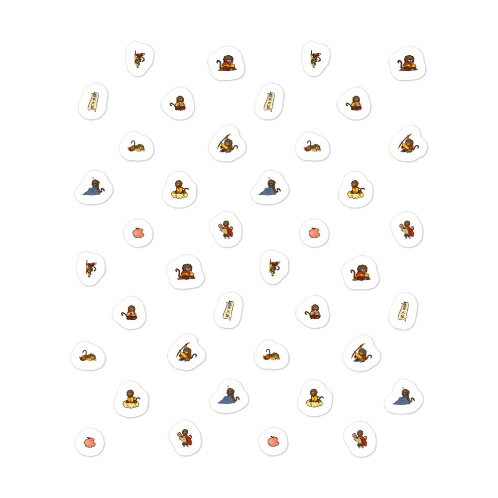 Barrel of Monkeys Sticker Sheet