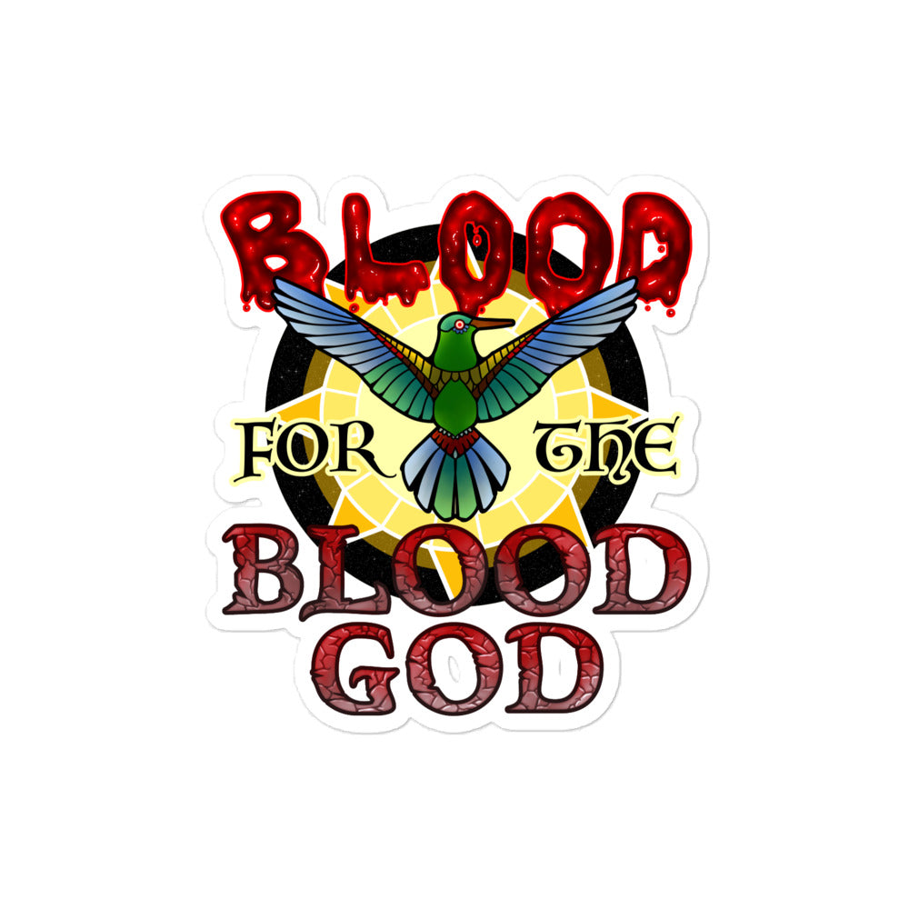 Blood for the Blood God Sticker