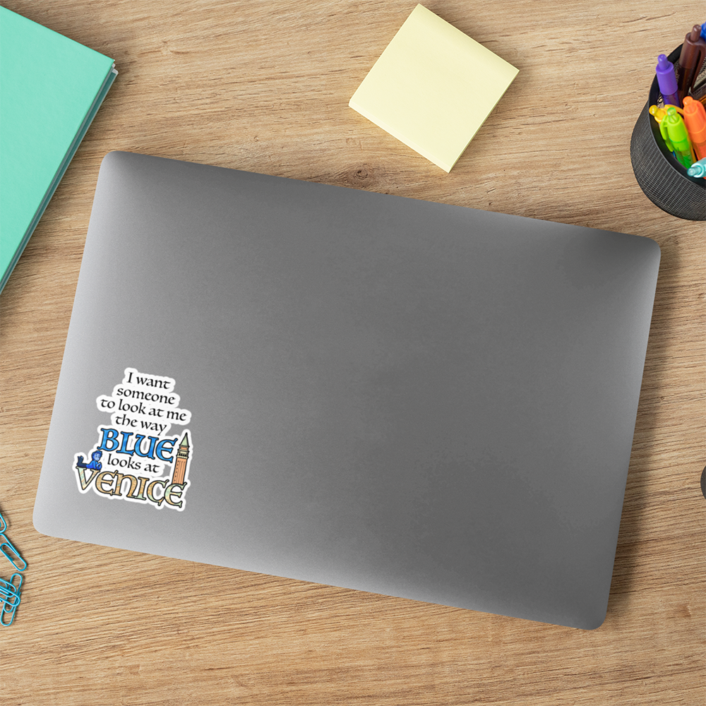 Blue + Venice OTP Sticker