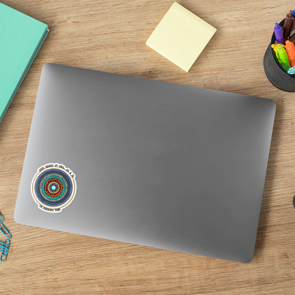Circles of Hell Sticker