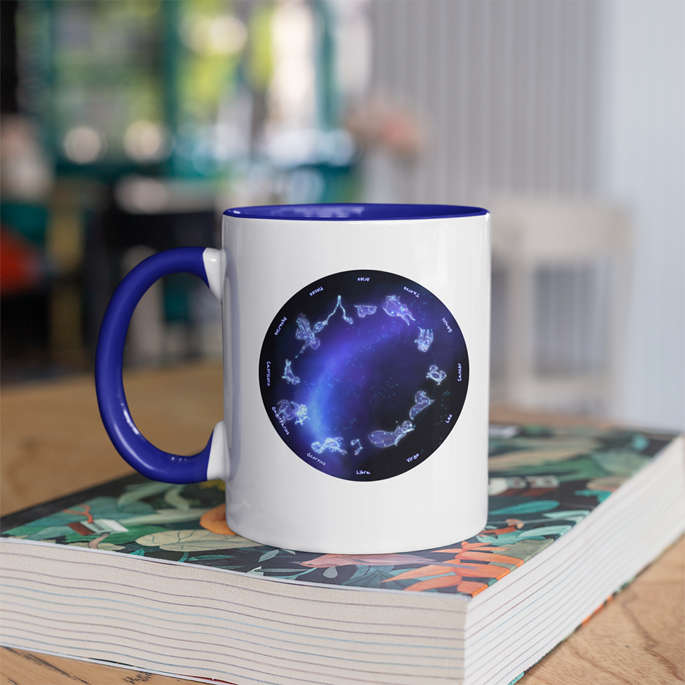 Greek Zodiac Accent Mug