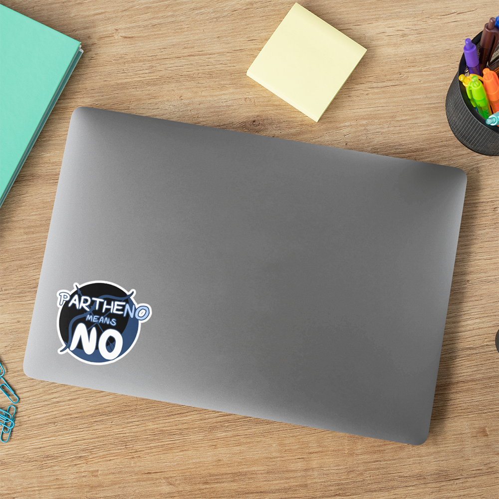 Partheno Means No – Artemis Sticker