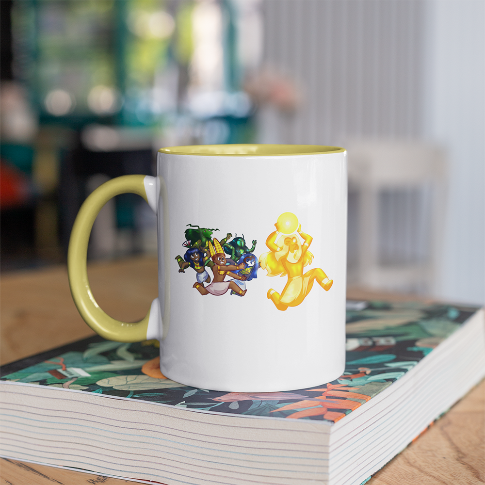 Procession of the Sun Gods Accent Mug