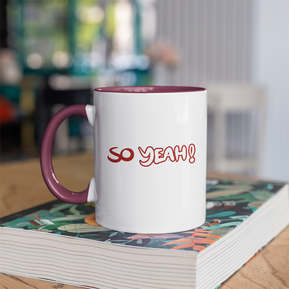 So Yeah! Accent Mug