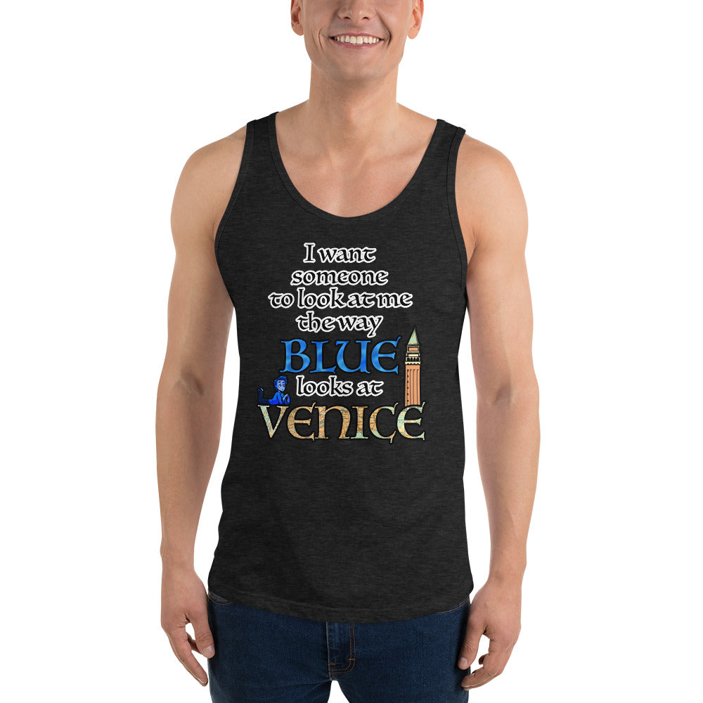Unisex Blue + Venice OTP Tank top