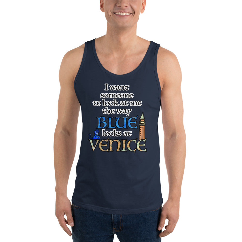 Unisex Blue + Venice OTP Tank top