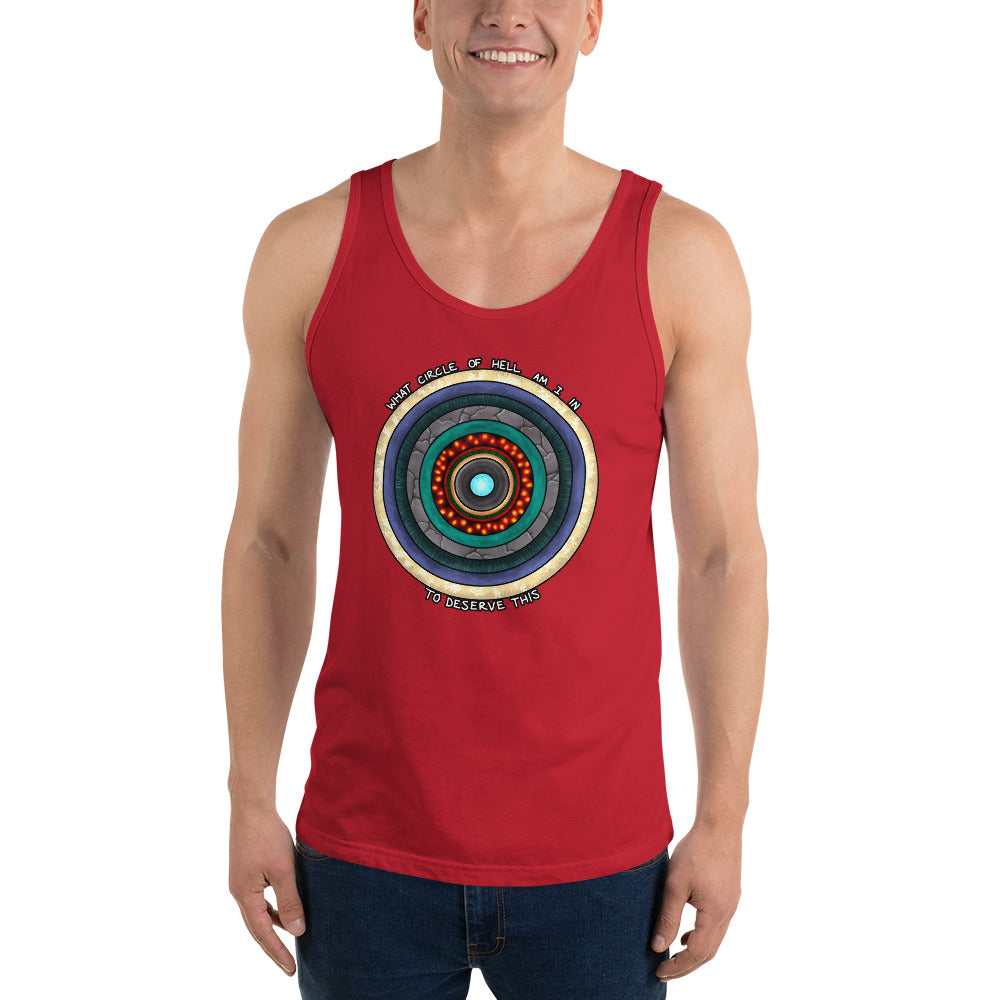 Unisex Circles of Hell Tank top