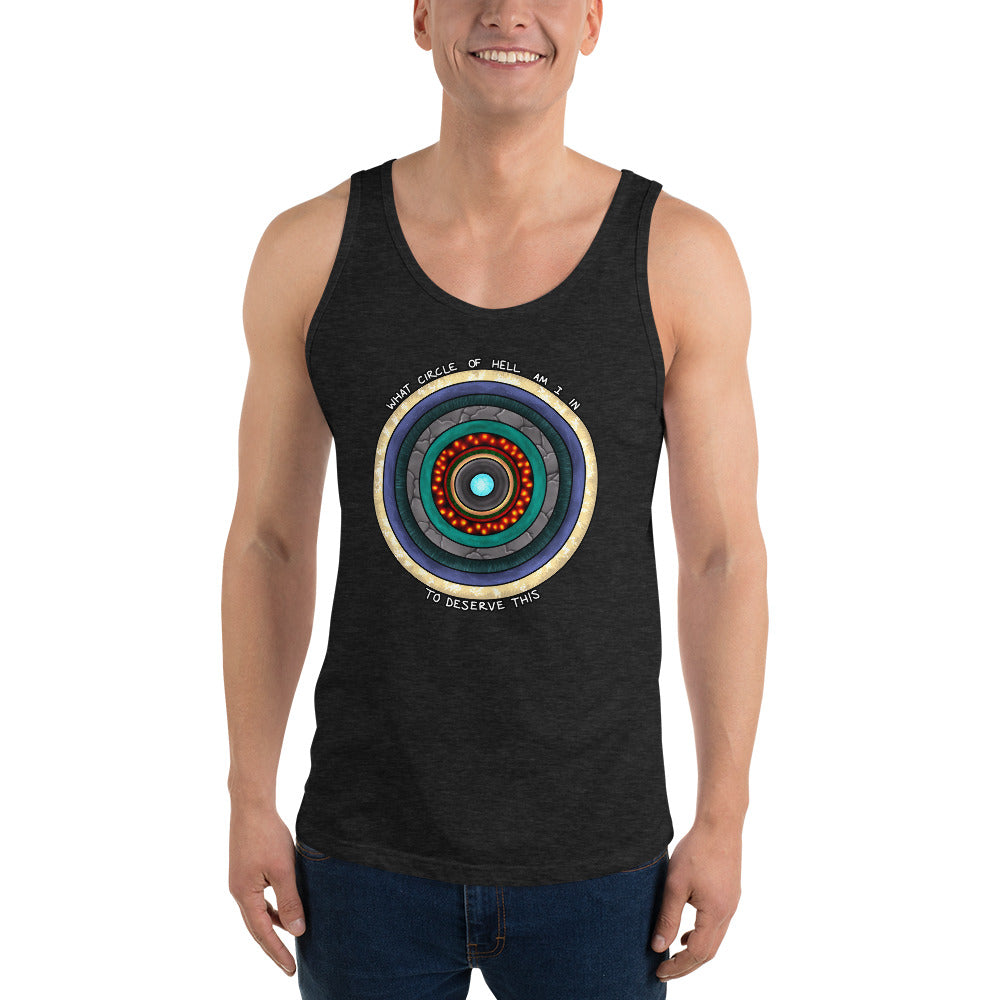 Unisex Circles of Hell Tank top