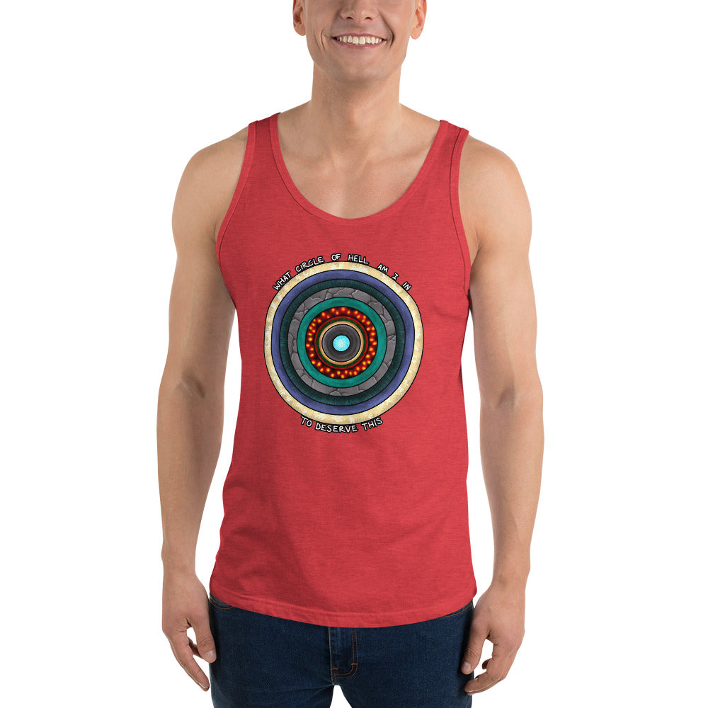 Unisex Circles of Hell Tank top