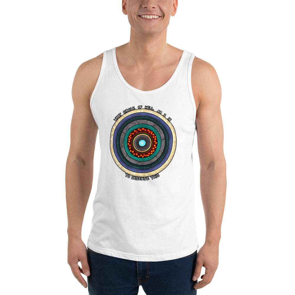 Unisex Circles of Hell Tank top