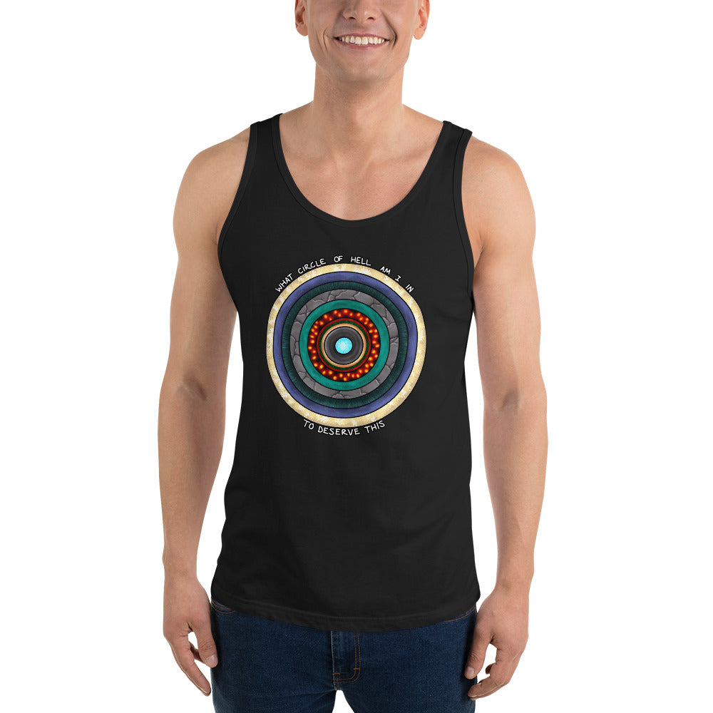 Unisex Circles of Hell Tank top