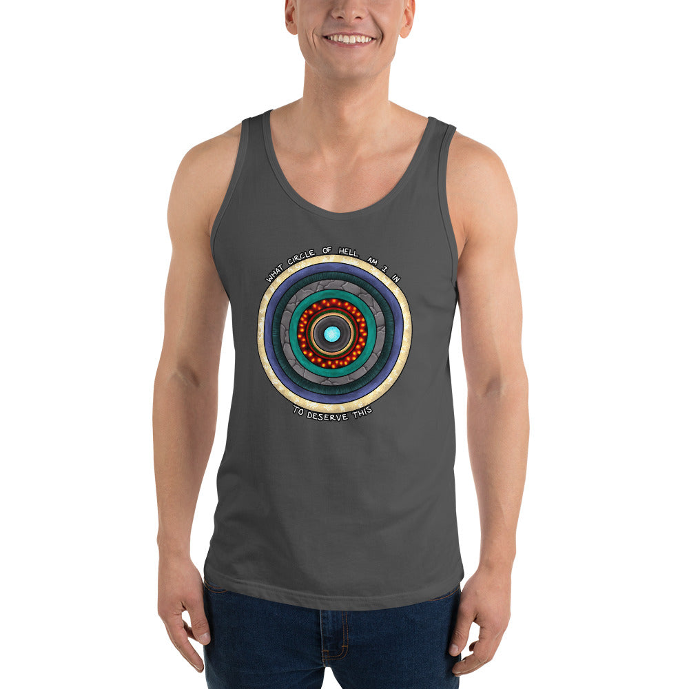 Unisex Circles of Hell Tank top