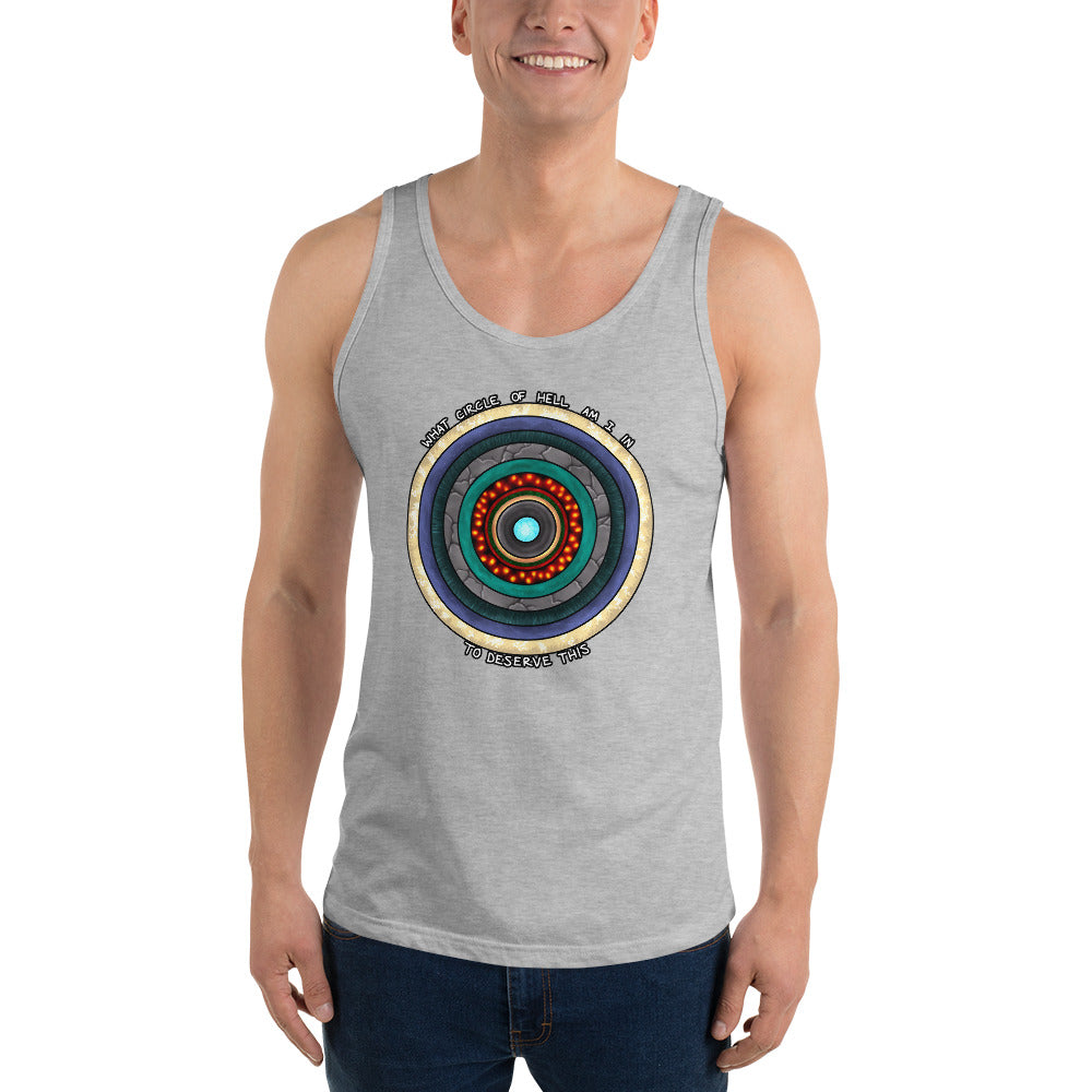 Unisex Circles of Hell Tank top