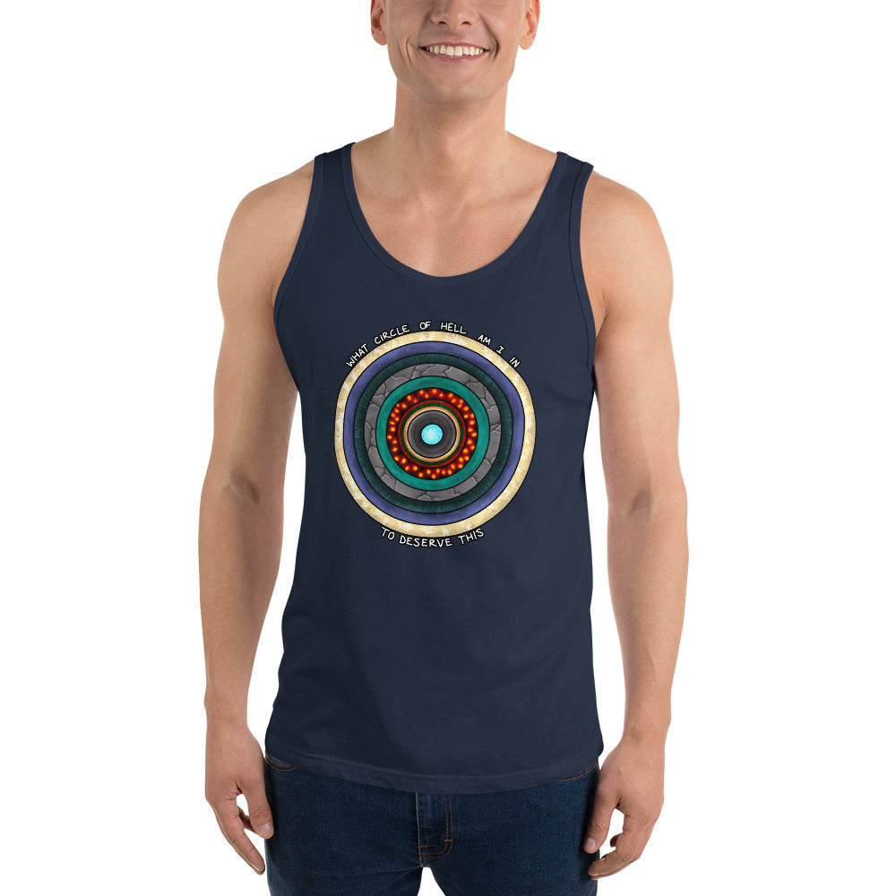 Unisex Circles of Hell Tank top