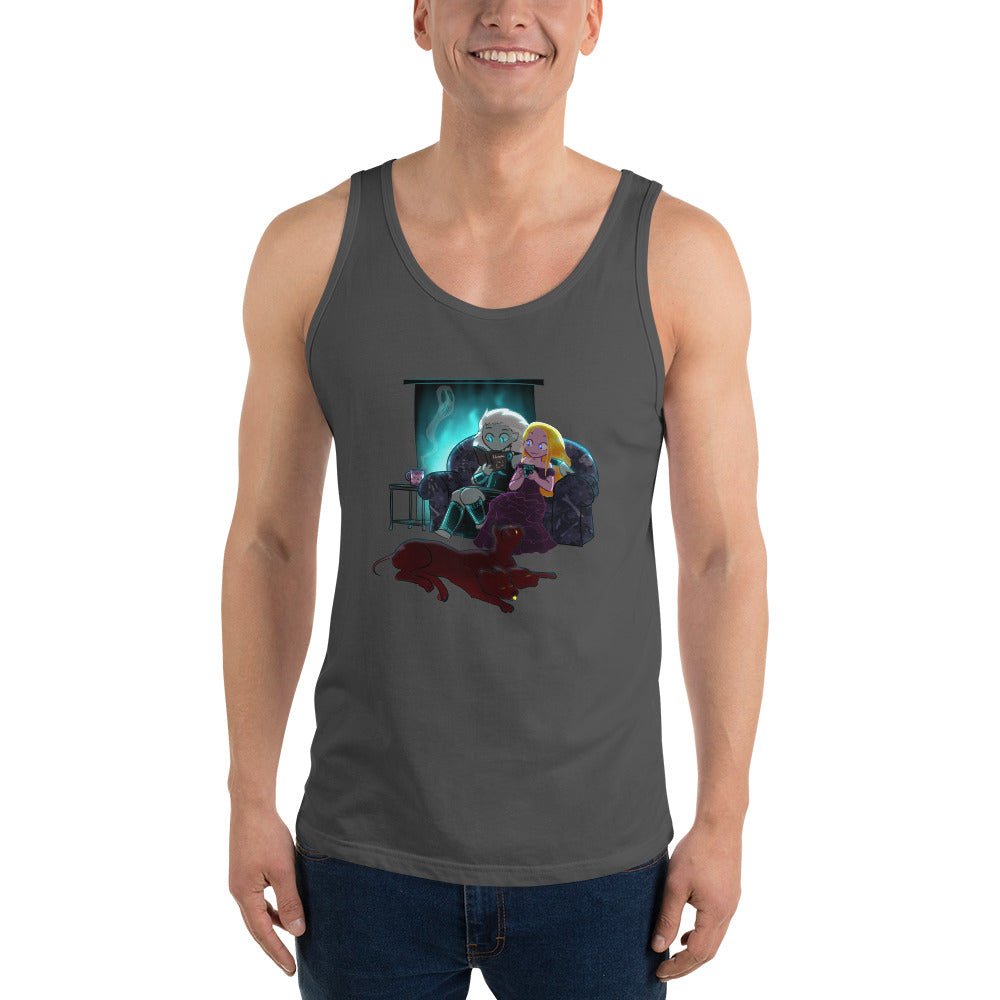 Unisex Cozy Winter Night Tank top