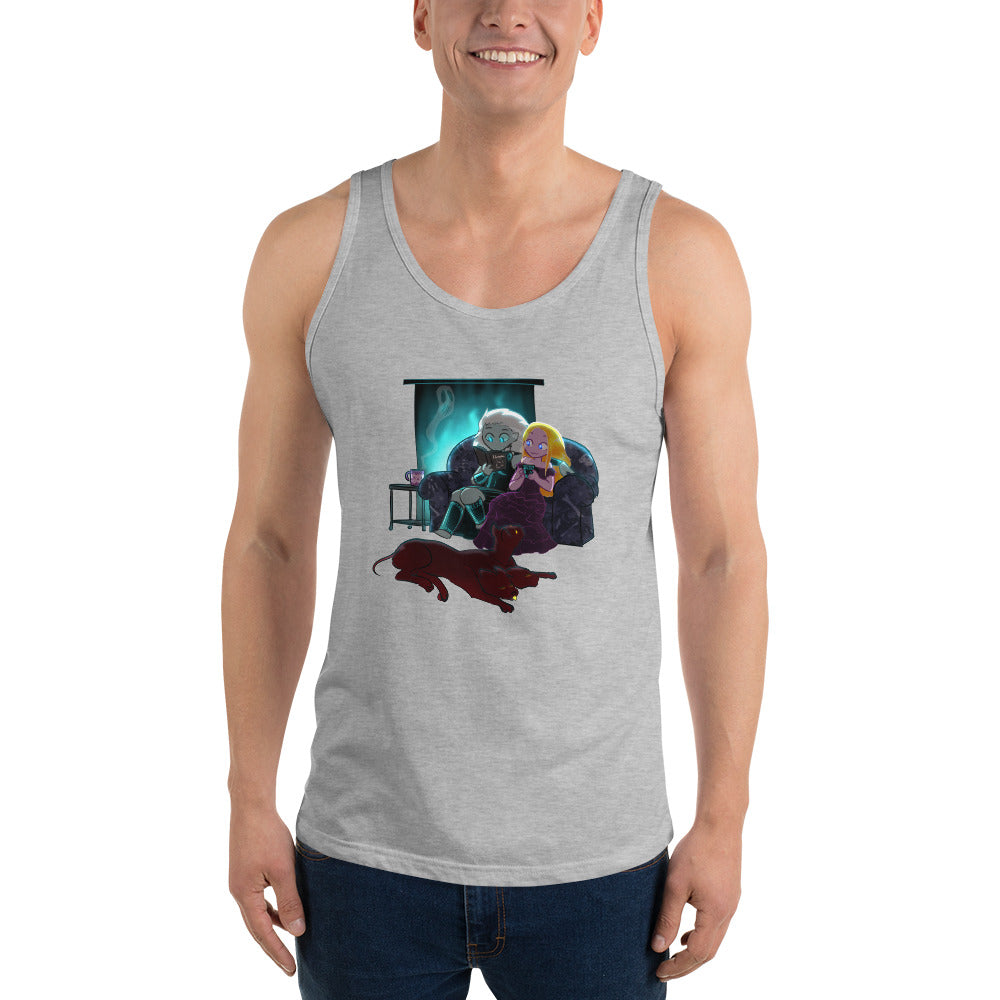 Unisex Cozy Winter Night Tank top