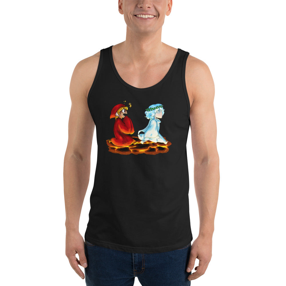 Unisex Dante and Virgil Tank top