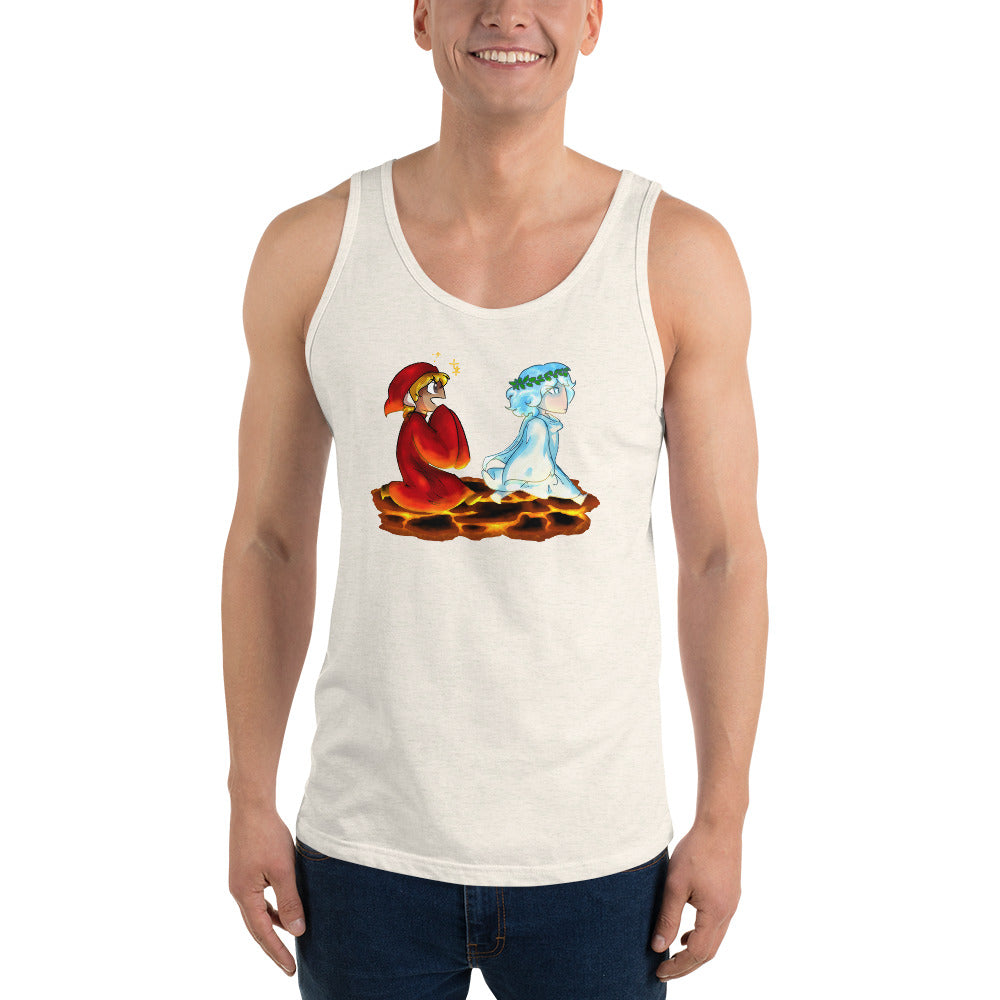 Unisex Dante and Virgil Tank top