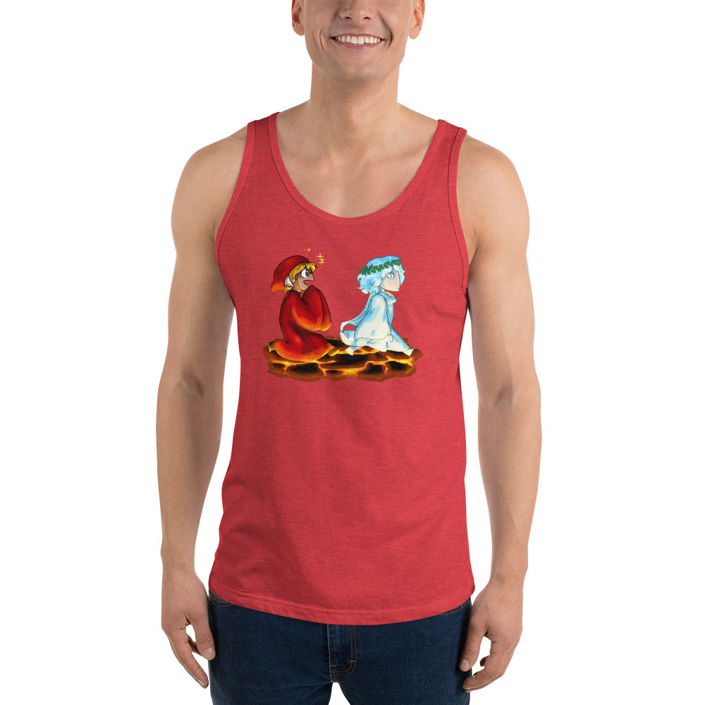 Unisex Dante and Virgil Tank top