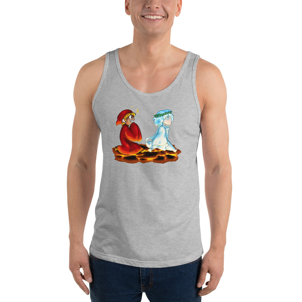 Unisex Dante and Virgil Tank top