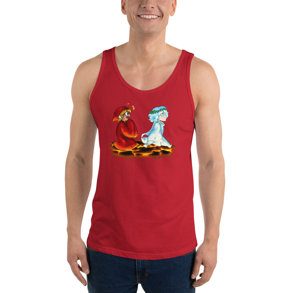 Unisex Dante and Virgil Tank top