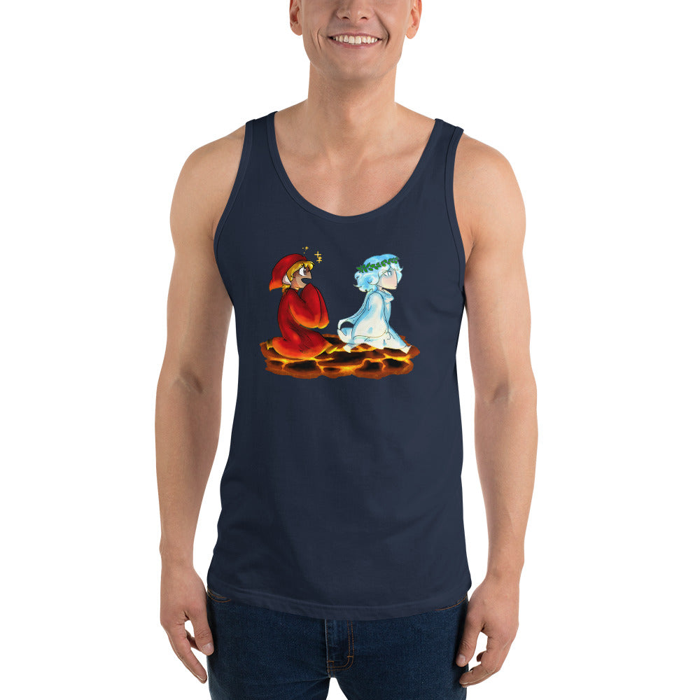 Unisex Dante and Virgil Tank top