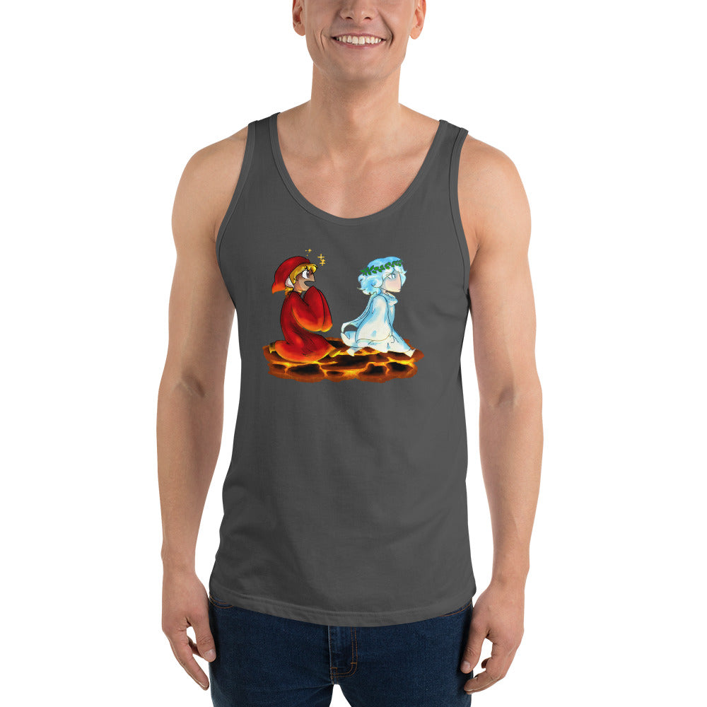 Unisex Dante and Virgil Tank top