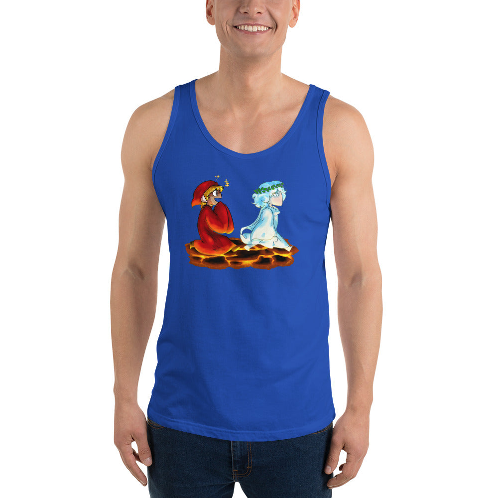 Unisex Dante and Virgil Tank top