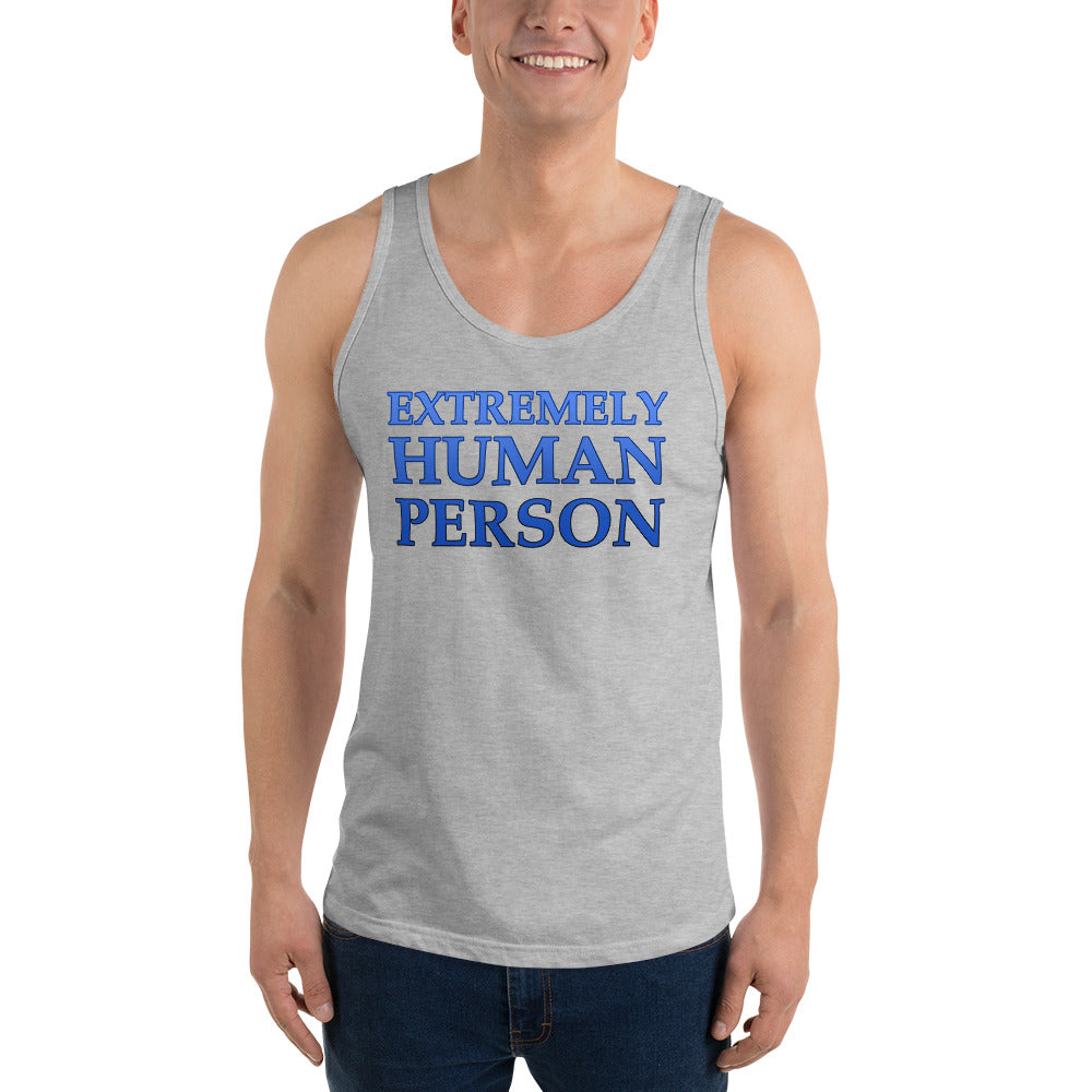 Unisex Extremely Human Person Tank top