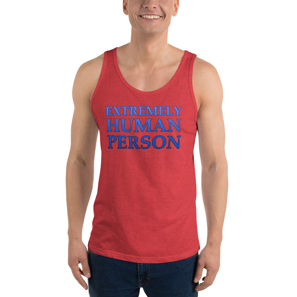 Unisex Extremely Human Person Tank top