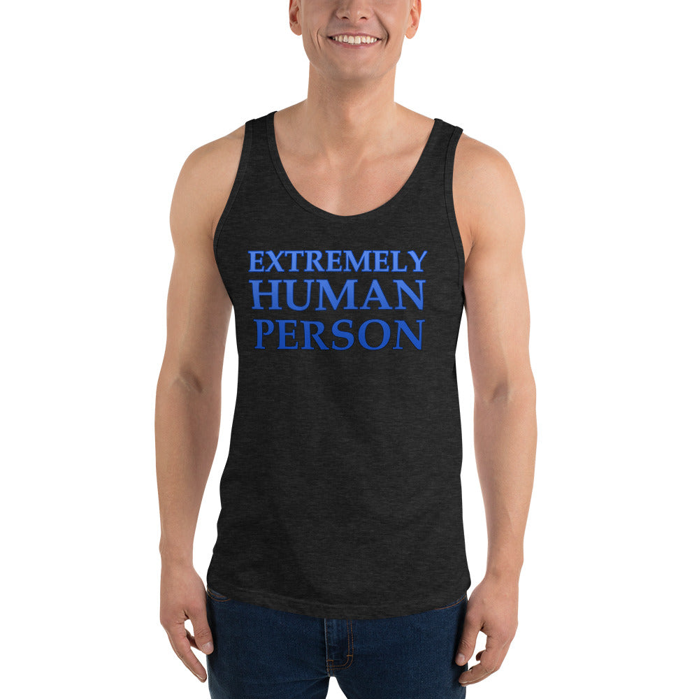 Unisex Extremely Human Person Tank top