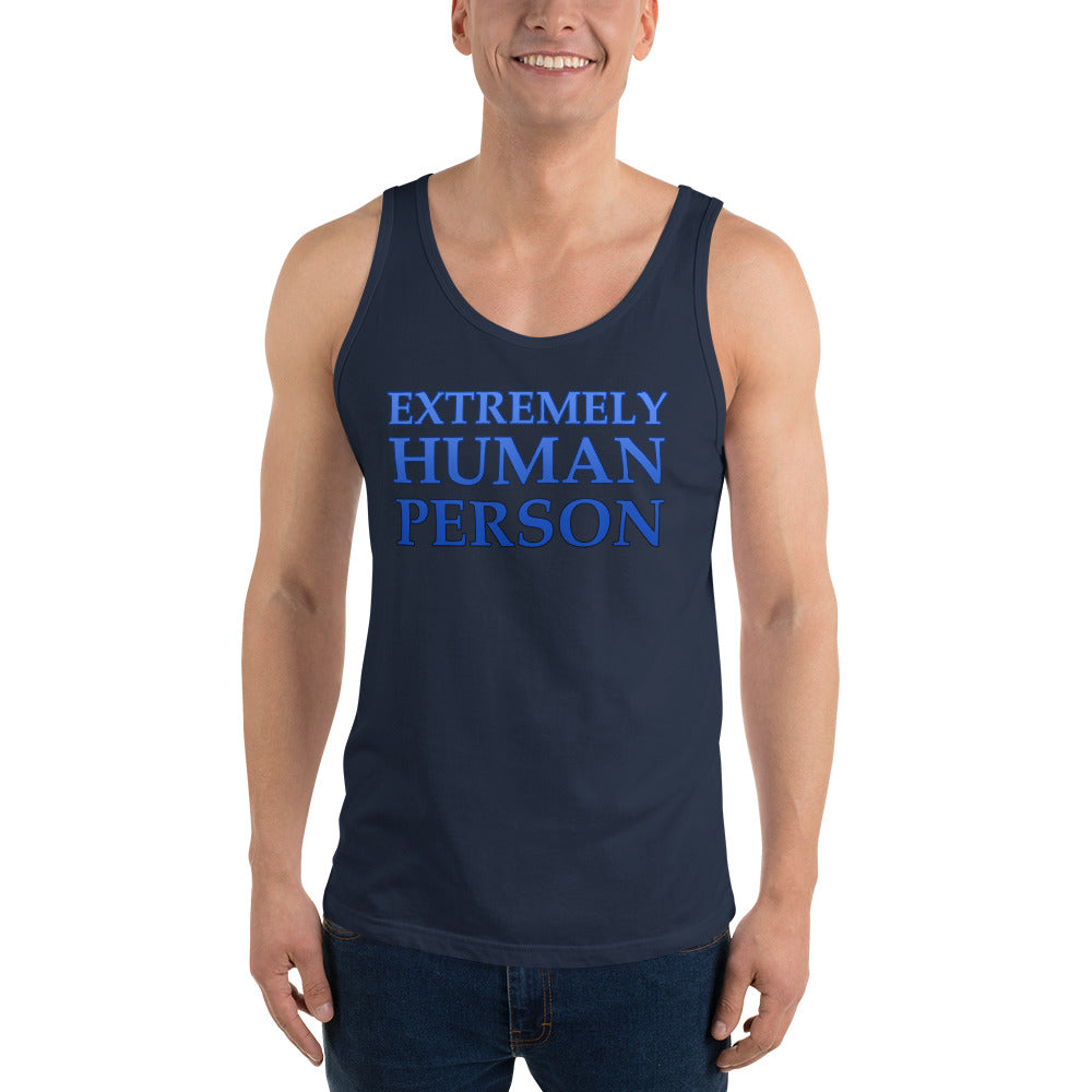 Unisex Extremely Human Person Tank top