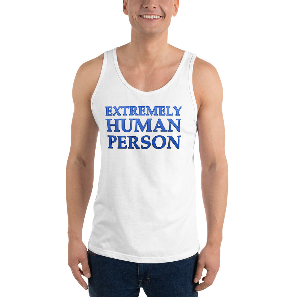 Unisex Extremely Human Person Tank top