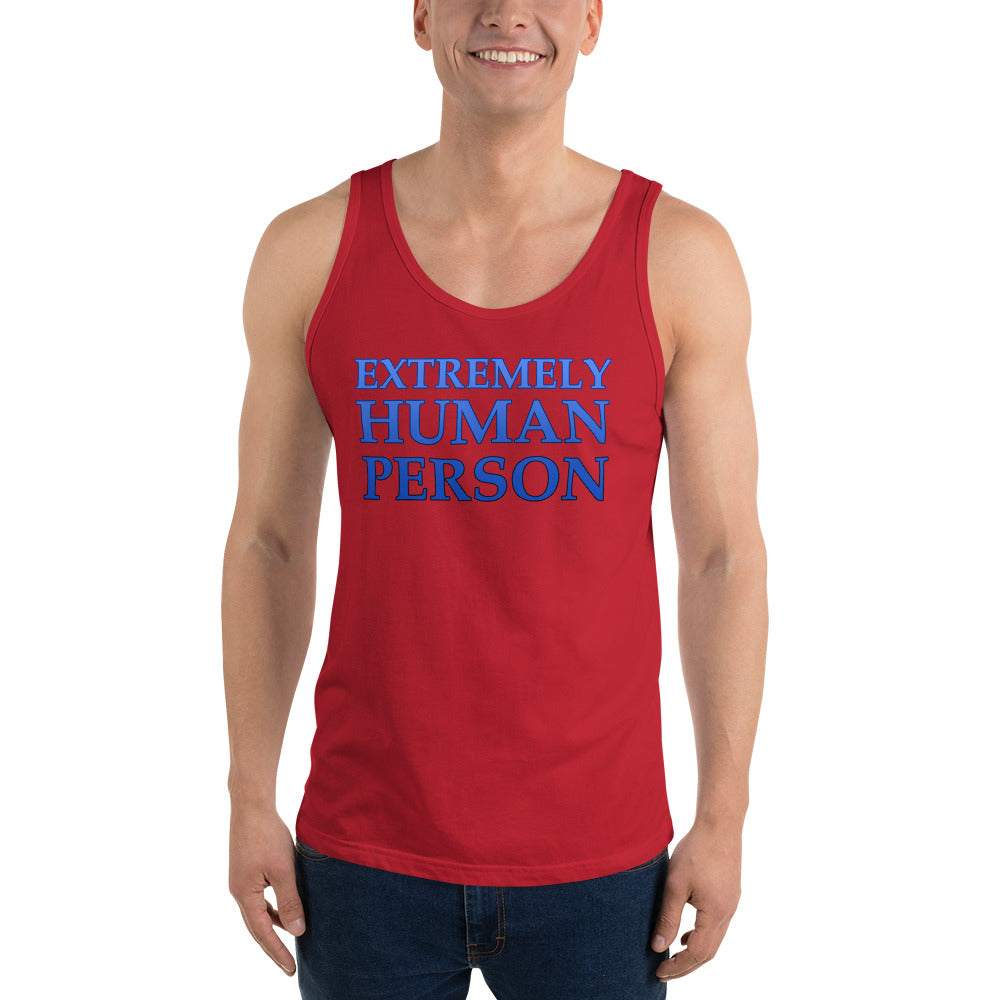 Unisex Extremely Human Person Tank top