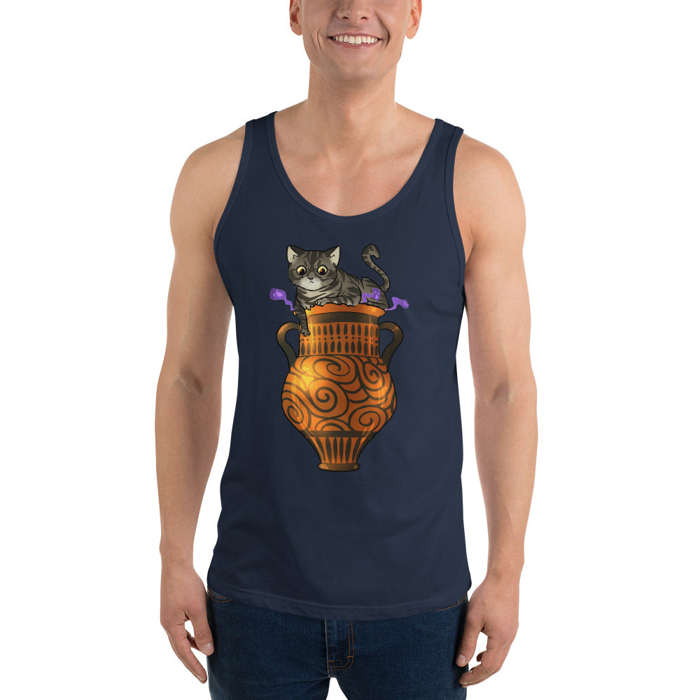 Unisex If I Fits I Sits Tank top