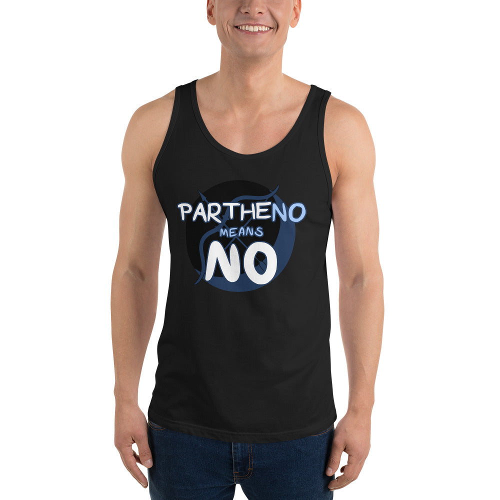 Unisex Partheno Means No (Artemis) Tank top