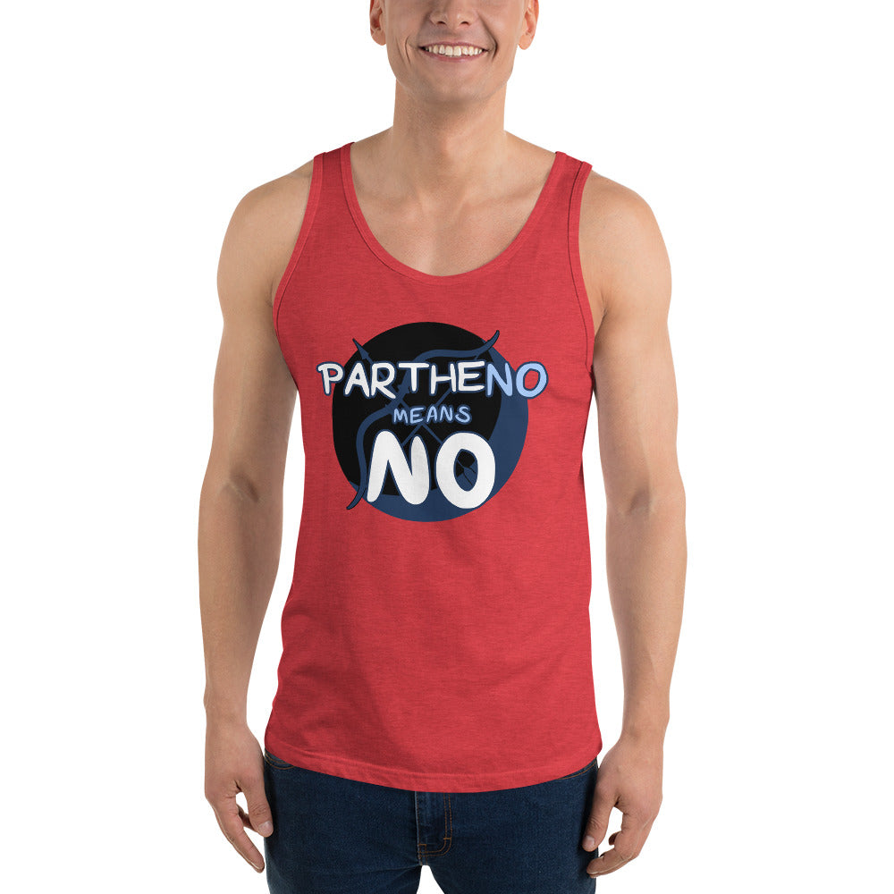 Unisex Partheno Means No (Artemis) Tank top