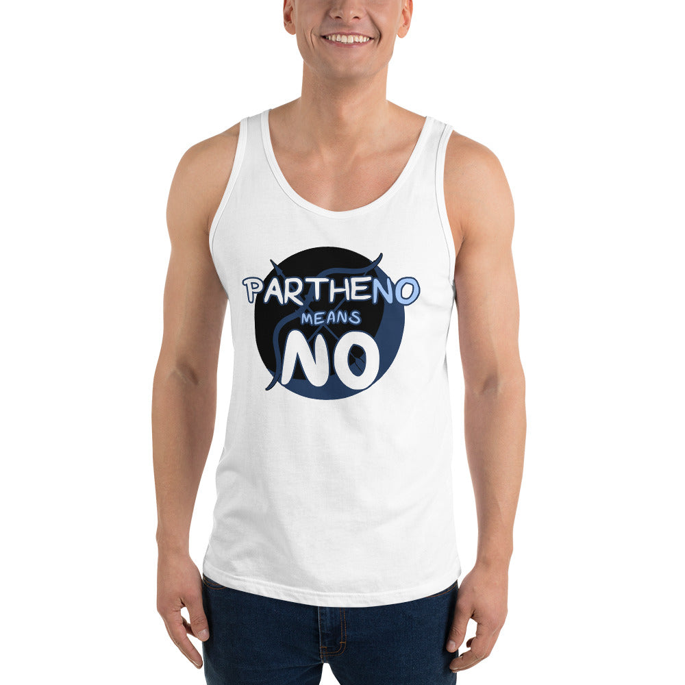 Unisex Partheno Means No (Artemis) Tank top