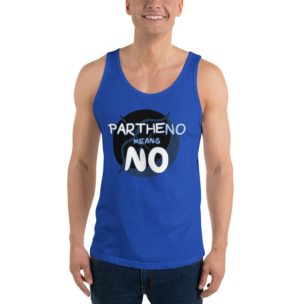 Unisex Partheno Means No (Artemis) Tank top