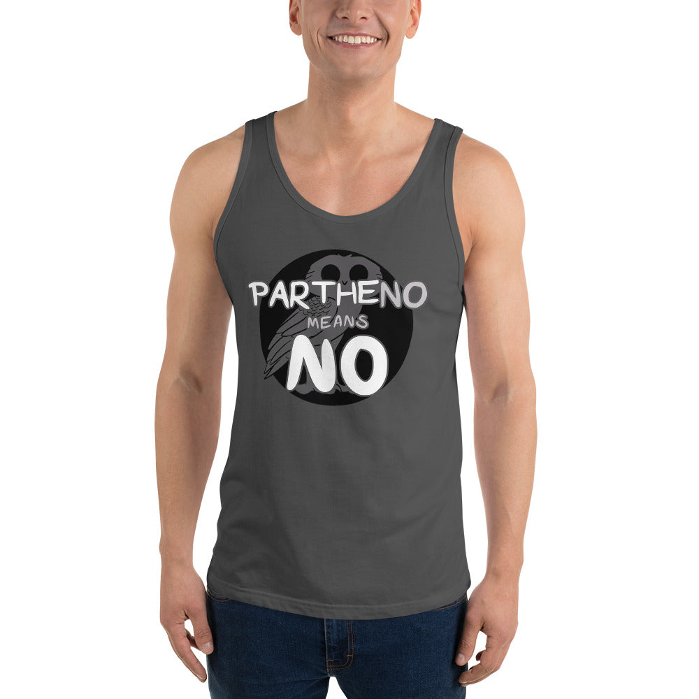 Unisex Partheno Means No (Athena) Tank top
