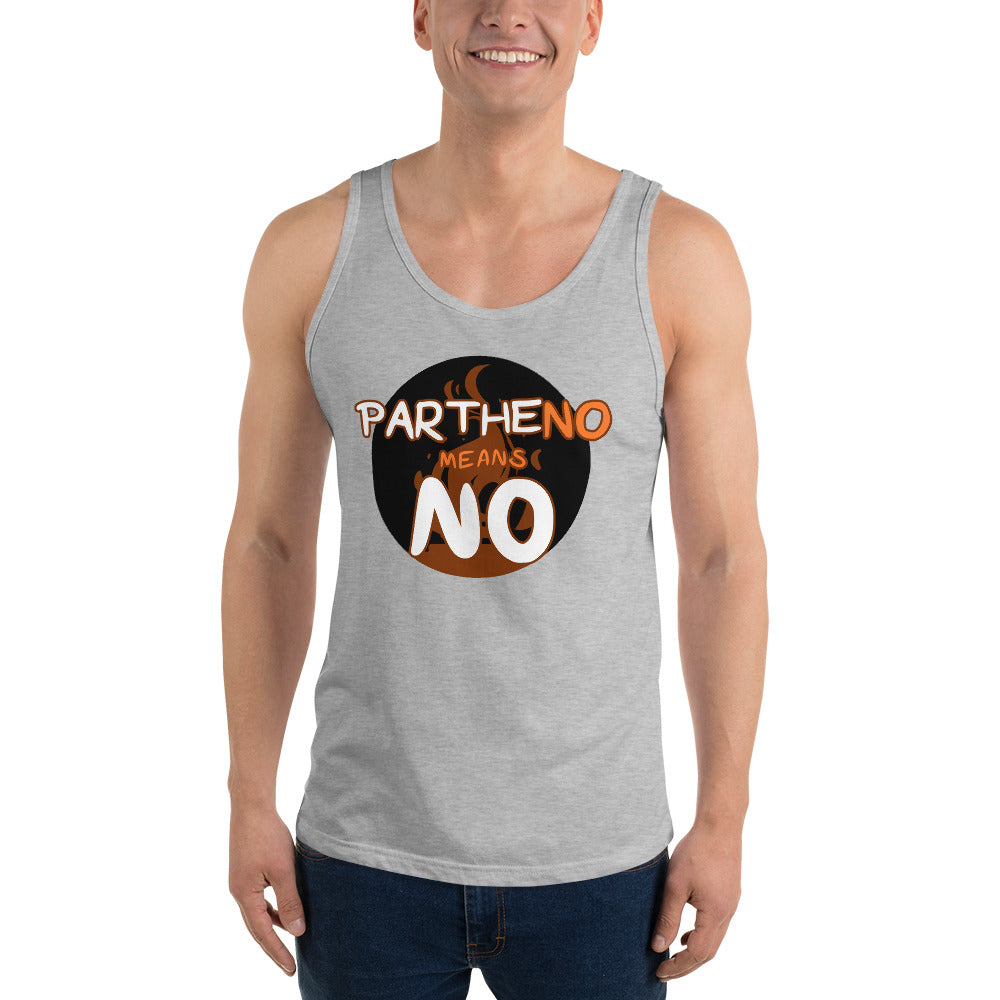 Unisex Partheno Means No (Hestia) Tank top