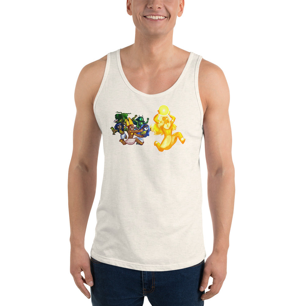 Unisex Procession of the Sun Gods Tank top