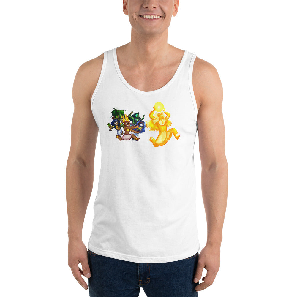 Unisex Procession of the Sun Gods Tank top