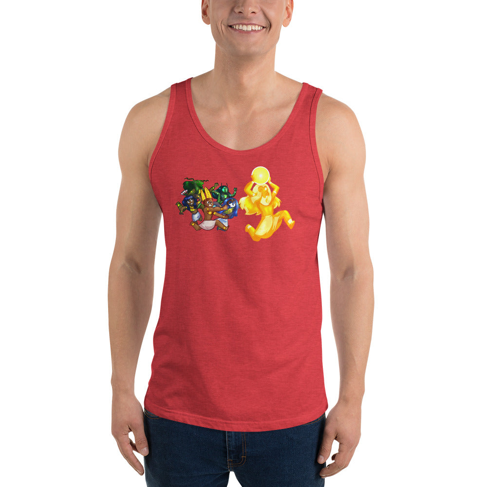 Unisex Procession of the Sun Gods Tank top